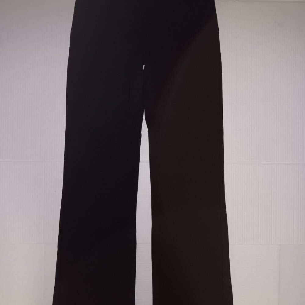 BETABRAND CLASSIC DRESS PANTS YOGA PANTS BOOTCUT BLACK - Picture 12 of 15